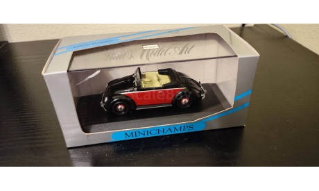 VW Volkswagen Hebmuller Cabriolet Minichamps, масштабная модель, scale43