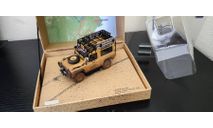 Land Rover 90 Camel Borneo 1985 Dirty Almost Real, масштабная модель, scale43