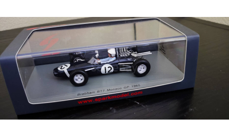 Brabham  BT7 1965 Spark, масштабная модель, scale43