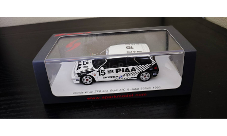 Honda Civic EF9 1990 Spark, масштабная модель, scale43