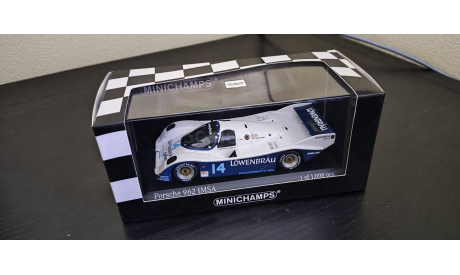 Porsche 962 IMSA 1986 Minichamps, масштабная модель, scale43