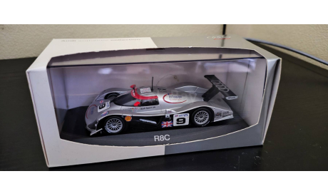 Audi R8C Minichamps, масштабная модель, scale43