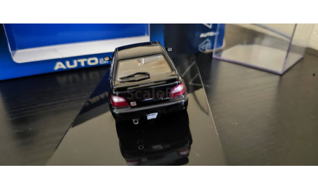 Subaru Impreza WRX STI 2001 Autoart, масштабная модель, scale43