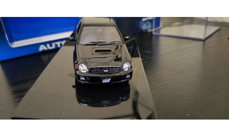 Subaru Impreza WRX STI 2001 Autoart, масштабная модель, scale43