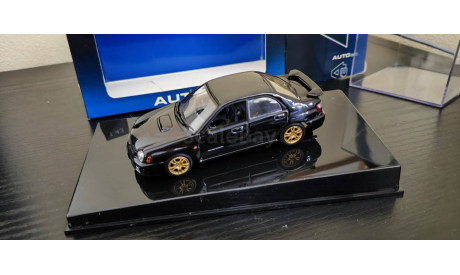 Subaru Impreza WRX STI 2001 Autoart, масштабная модель, scale43