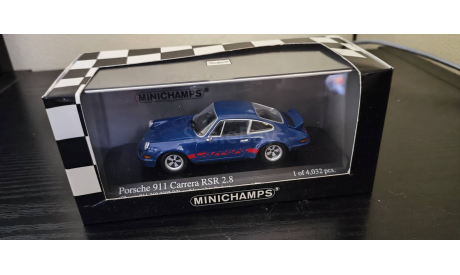 Porsche  Carrera RSR 1973 Minichamps, масштабная модель, scale43