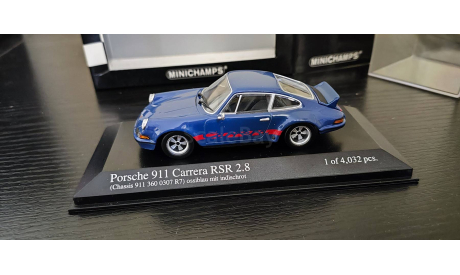 Porsche  Carrera RSR 1973 Minichamps, масштабная модель, scale43