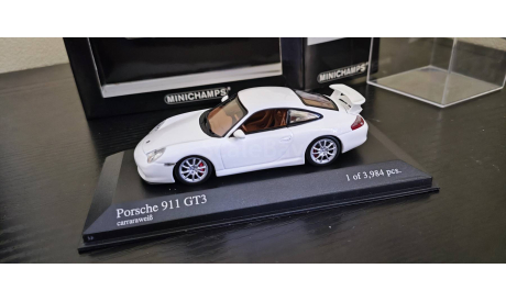Porsche 911 GT3 2003 Minichamps, масштабная модель, scale43