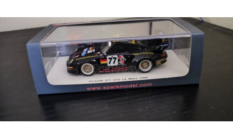 Porsche 911 GT2 Le Mans 1996 Spark, масштабная модель, scale43