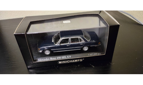 Mercedes 450 SEL 6.9 1974 Minichamps, масштабная модель, scale43, Mercedes-Benz