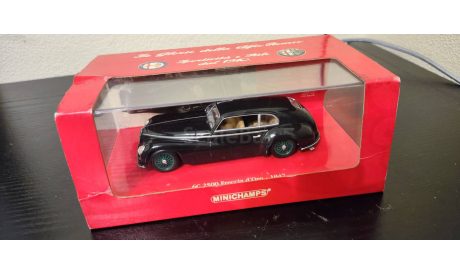 Alfa Romeo 6C 2500 1947 Minichamps, масштабная модель, scale43