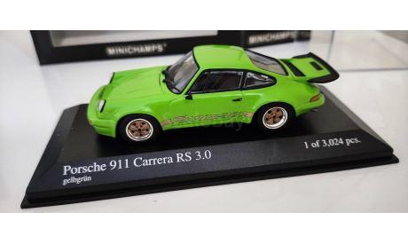 Porsche 911 Carrera RS 3.0 1974 Minichamps, масштабная модель, scale43