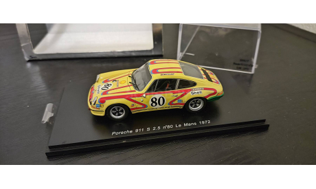 Porsche 911 S 2.5 Le Mans 1972 Spark, масштабная модель, scale43