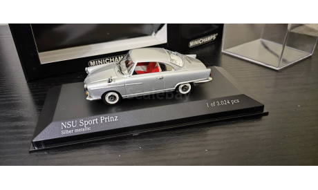 NSU Sport Prinz 1959-67 Minichamps, масштабная модель, scale43