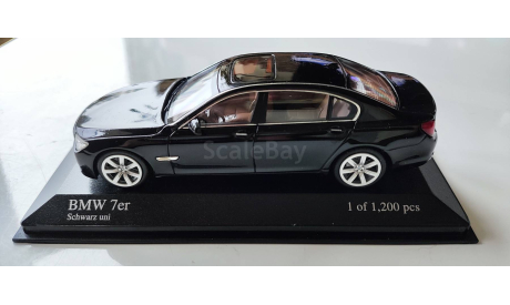 BMW 7 Series F02 2008 Minichamps, масштабная модель, scale43