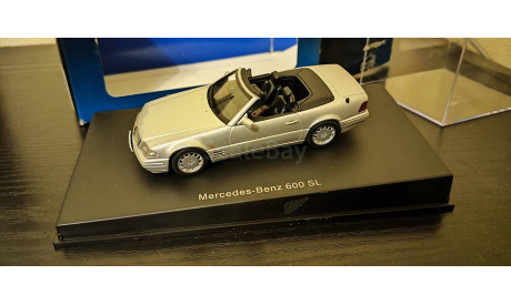 Mercedes 600SL 600 SL Cabriolet  R129 Autoart, масштабная модель, Mercedes-Benz, 1:43, 1/43
