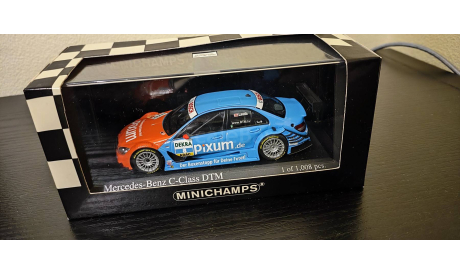 Mercedes C-Class DTM 2008 Minichamps, масштабная модель, scale43, Mercedes-Benz