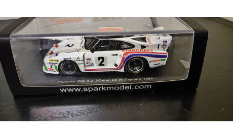 Porsche 935 Daytona 1980 Spark, масштабная модель, scale43