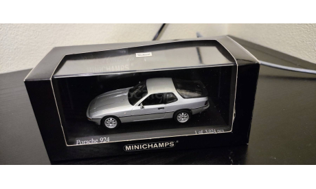 Porsche 924 1984 Minichamps, масштабная модель, scale43