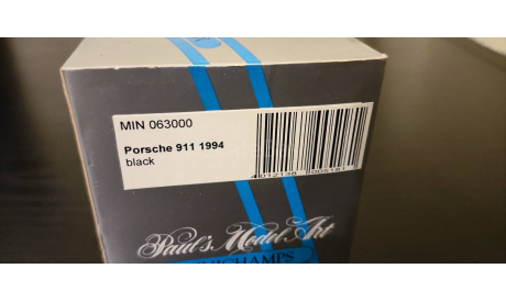 Porsche 911 1994 Minichamps, масштабная модель, scale43