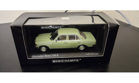 Mercedes 230 E 230E W123 Minichamps, масштабная модель, scale43, Mercedes-Benz