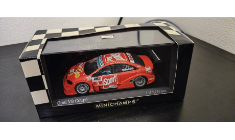 Opel V8 Coupe  DTM 2001 Minichamps, масштабная модель, scale43