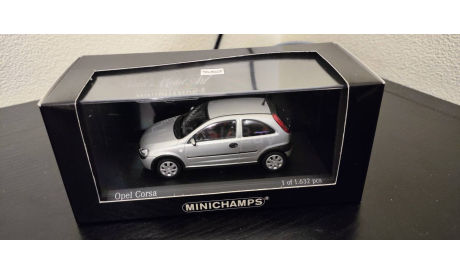 Opel Corsa 2000 Minichamps, масштабная модель, scale43