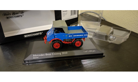 Mercedes Unimog 2010 Minichamps, масштабная модель, Mercedes-Benz, scale43