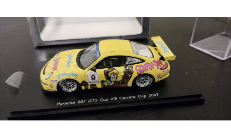 Porsche 997 GT3 Carrera Cup 2007 Spark  Дефект, масштабная модель, scale43