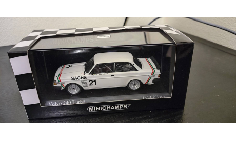 Volvo 240 Turbo IPS Motorsport 1985 Minichamps, масштабная модель, scale43