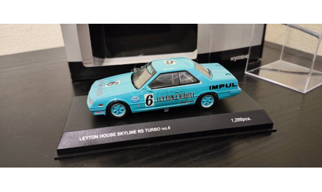 Nissan Skyline RS Turbo Leyton House Kyosho, масштабная модель, scale43