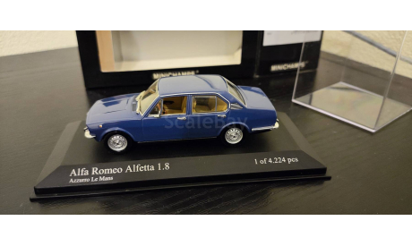 Alfa Romeo Alfetta 1.8 1972 Minichamps, масштабная модель, scale43