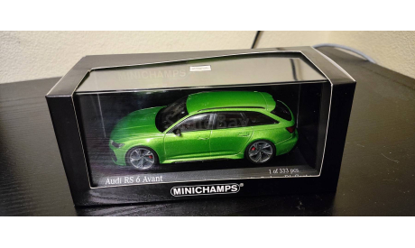 Audi RS 6 RS6  Avant 2019 Minichamps, масштабная модель, 1:43, 1/43