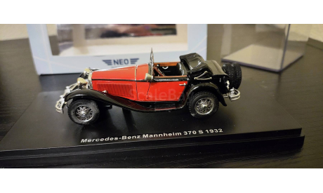 Mercedes Manheim 370S 1932 Neo, масштабная модель, Mercedes-Benz, Neo Scale Models, scale43