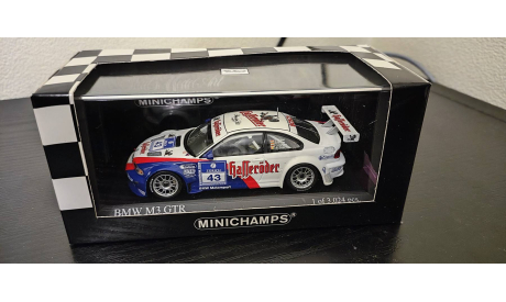 BMW M3 GTR ADAC  2001 Minichamps, масштабная модель, scale43