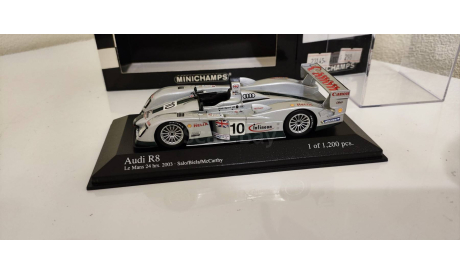 Audi R8 LMS 2003 Minichamps, масштабная модель, scale43