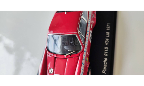 Porsche 911S №34 LM 1971 Spark  Дефект, масштабная модель, scale43