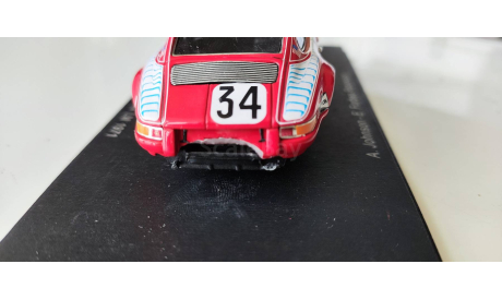 Porsche 911S №34 LM 1971 Spark  Дефект, масштабная модель, scale43