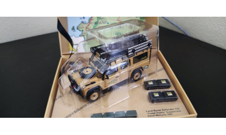 Land Rover Defender 110 Camel Trophy 1993 Almost Real, масштабная модель, scale43