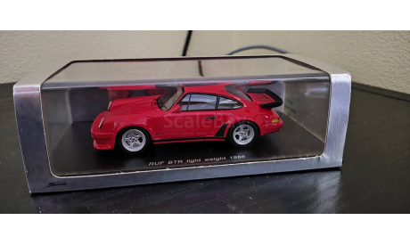 Porsche BTR Light Weight 1988 Spark, масштабная модель, scale43