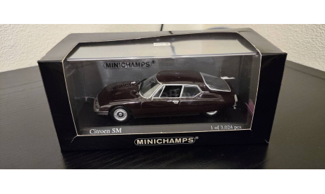 Citroen SM 1970 Minichamps, масштабная модель, scale43, Citroën