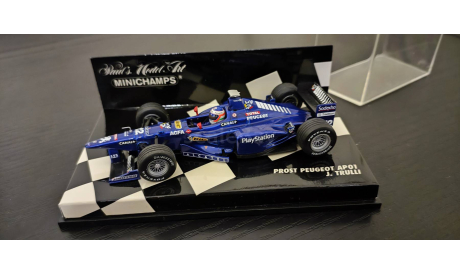 Prost Peugeot AP01 Trulli  Minichamps, масштабная модель, 1:43, 1/43