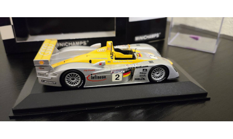 Infineon Audi R8 Le Mans  2002 Minichamps, масштабная модель, scale43