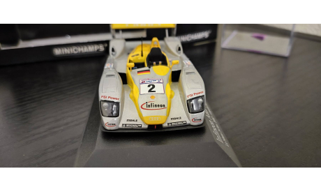 Infineon Audi R8 Le Mans  2002 Minichamps, масштабная модель, scale43