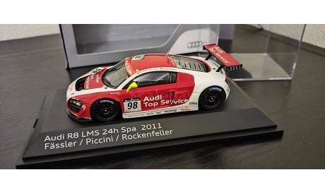 Audi R8 LMS 2011 Spark, масштабная модель, scale43