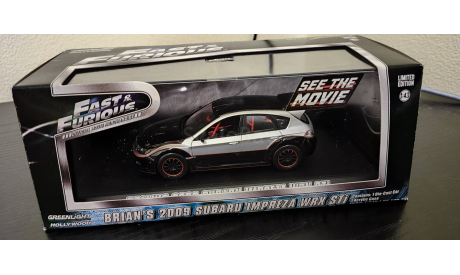 Subaru Impreza WRX Sti 2009 Greenlight, масштабная модель, Greenlight Collectibles, scale43