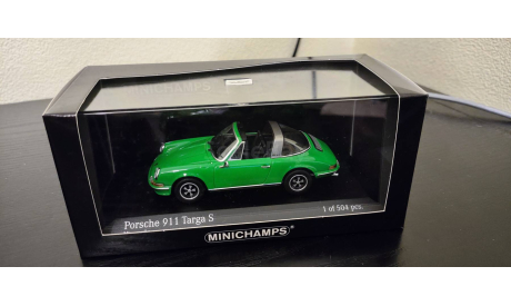 Porsche  911 Targa S  1972 Minichamps, масштабная модель, scale43