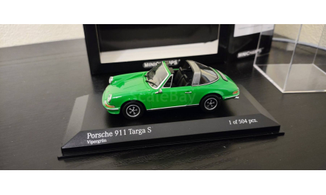 Porsche  911 Targa S  1972 Minichamps  410060161, масштабная модель, scale43