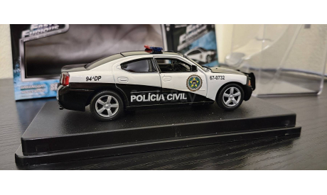 Dodge Charger Pursuit 2006 Police Greenlight, масштабная модель, Greenlight Collectibles, scale43