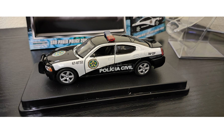 Dodge Charger Pursuit 2006 Police Greenlight, масштабная модель, Greenlight Collectibles, scale43